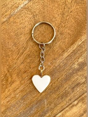 Heart Keychain / Purse Charm - New